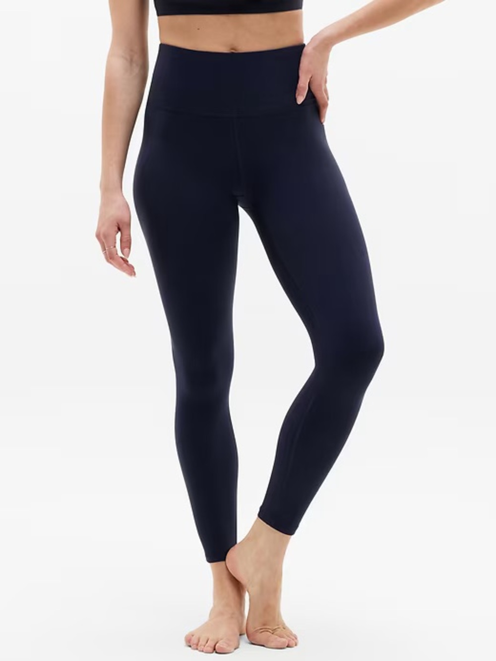 ATHLETA Elation Ultra High Rise 7/8 Legging Performance Navy Medium